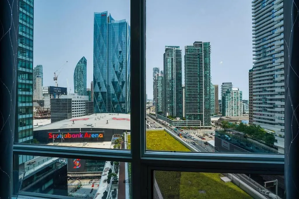 1504 Brand New Best Location 1Br Den With Amazing View Toronto 0*,  Canada